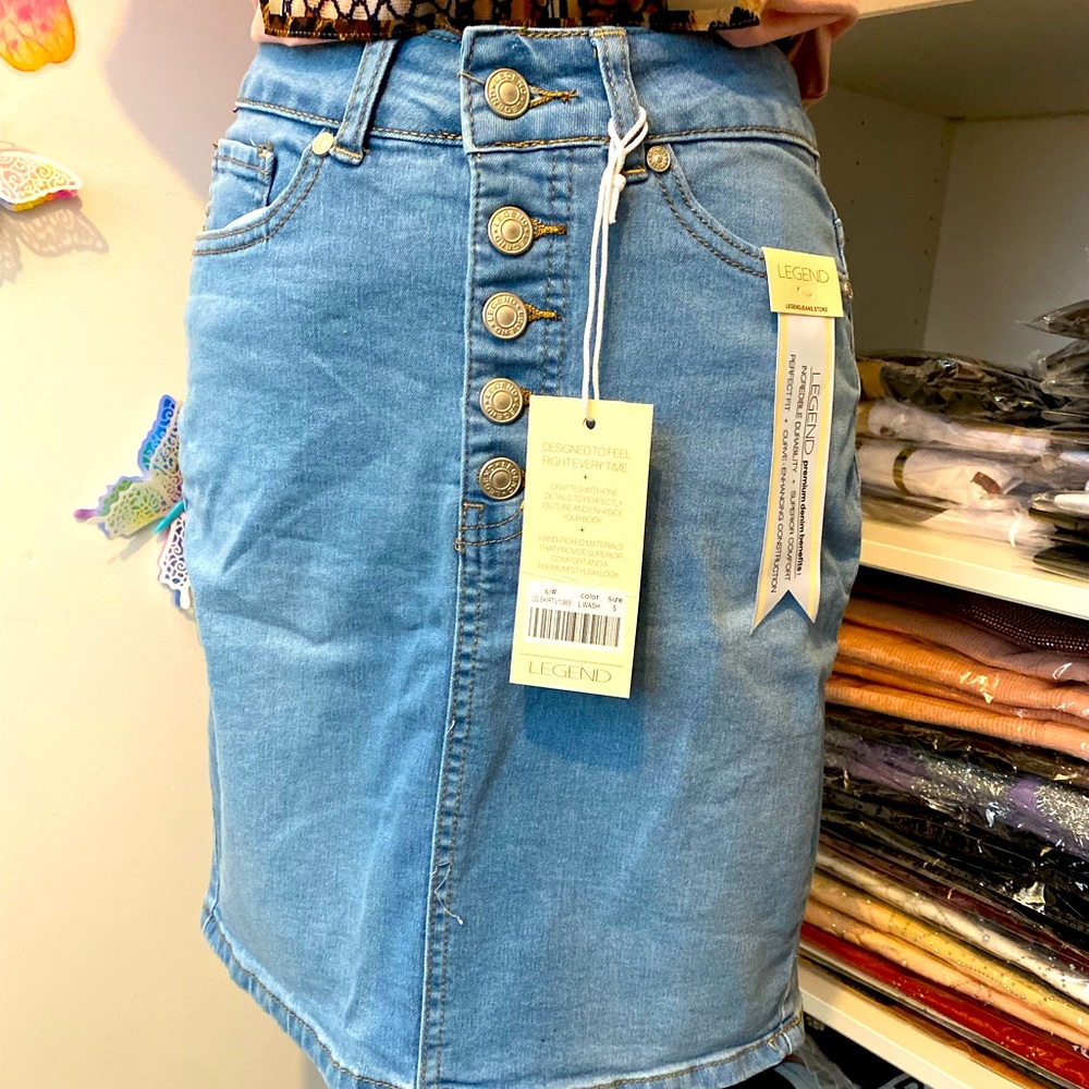 LEGEND premium Denim Skirt